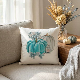 Coussin de jet de citrouille douce automne
