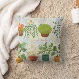 Coussin de jet de plantes d'intérieur