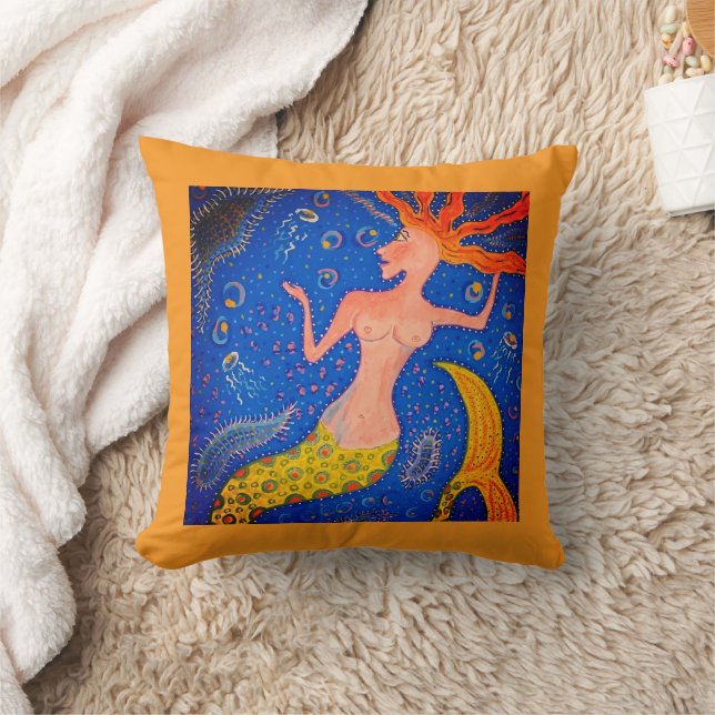 Coussin de jet de sirène (Couverture)