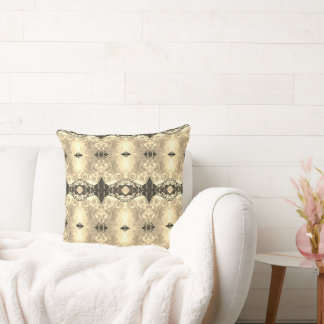 Coussin de jet - Diamant Sépia