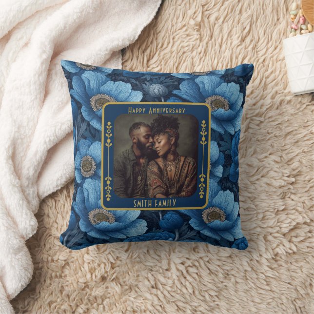 Coussin de jet élégant pour 15e anniversaire de ma (Couverture)