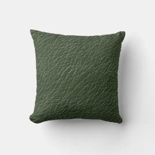 Coussin de jet en imitation cuir