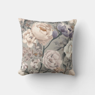 Coussin de jet floral