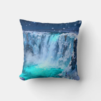 Coussin de jet Icy Waterfall