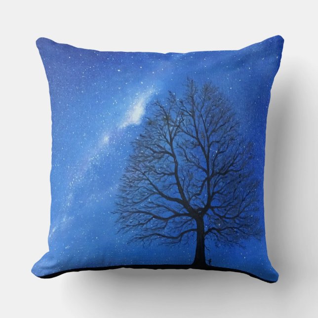 Coussin de jet - "Les Cieux Déclarent" (Recto)