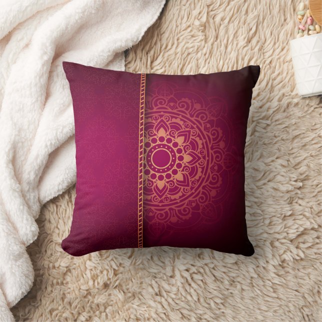 Coussin de jet Mandala Luxe (Couverture)