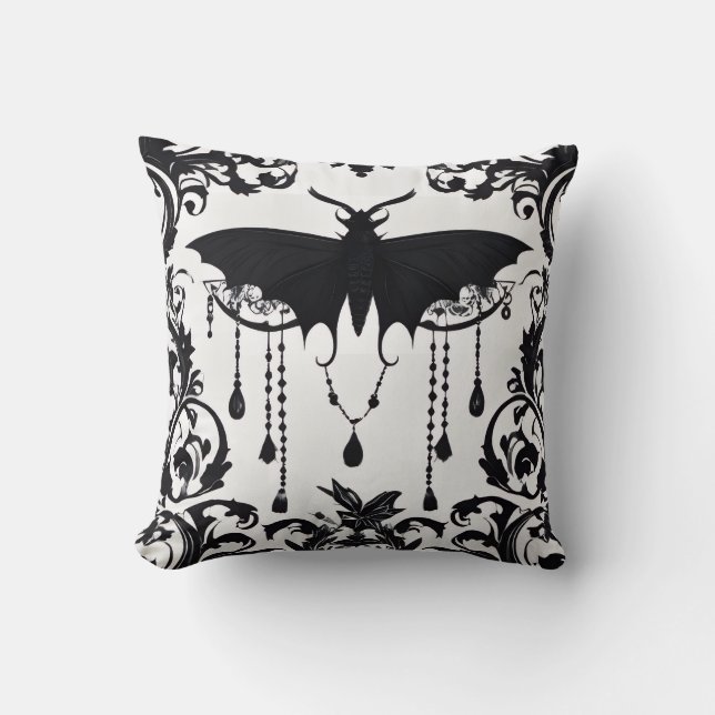 Coussin de jet papillon  (Recto)
