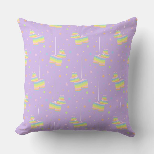 Coussin de jet Pastel Pinata Pattern (Recto)