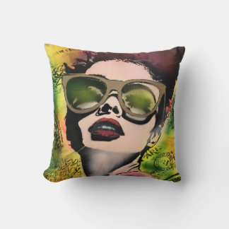 Coussin de jet Pop Art Chic Parisien