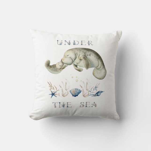 Coussin de jet sous la mer (Recto)