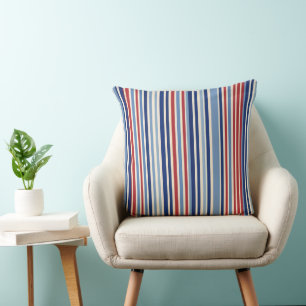 Coussin de jet USA Heritage Stripes