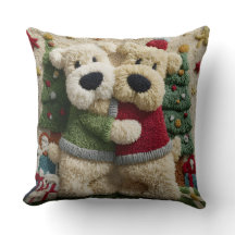 Coussin de jet wheat terrier