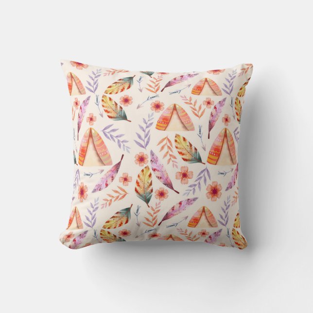 Coussin de jeté Pop of Joy (Recto)