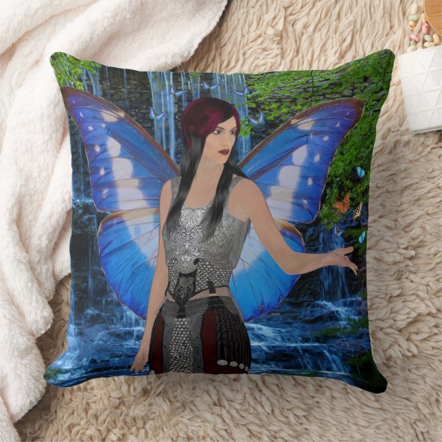 coussin de jetée de fée de cascade (Couverture)