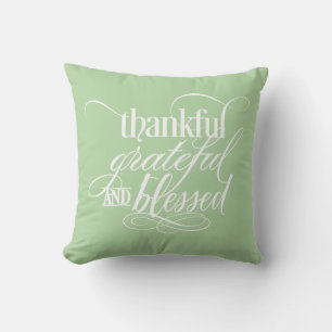 Coussin de jetée de gratitude