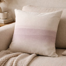 Coussin de jetée Mauve Crépuscule Atténué
