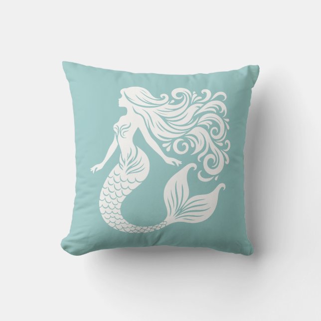 Coussin de jetée Sirène (Recto)
