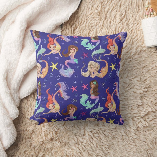 Coussin de jetée Vie de sirène (Couverture)