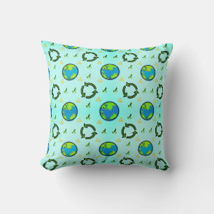 Coussin de jeton Bonne Fête de la Terre