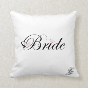 Coussin de jeune mariée