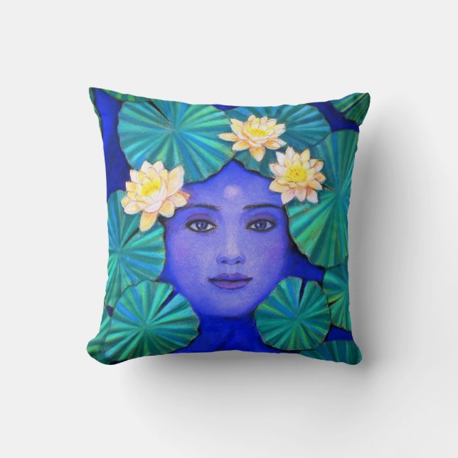 Coussin de Krishna Lotus (Recto)