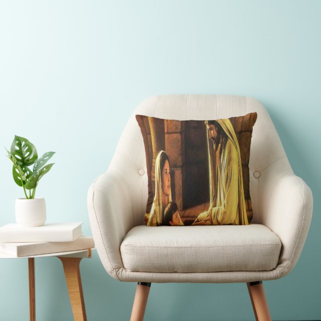 Coussin de la bénédiction de Jésus (Chaise)