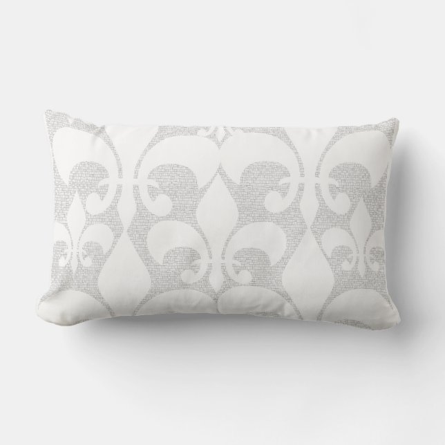 Coussin de la conception Fleur-De-Lis (Recto)