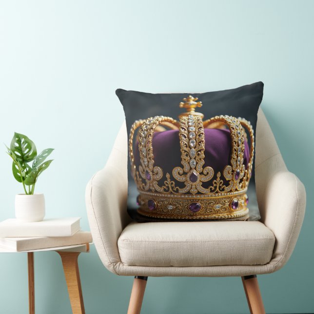 coussin de la couronne royale (Chaise)
