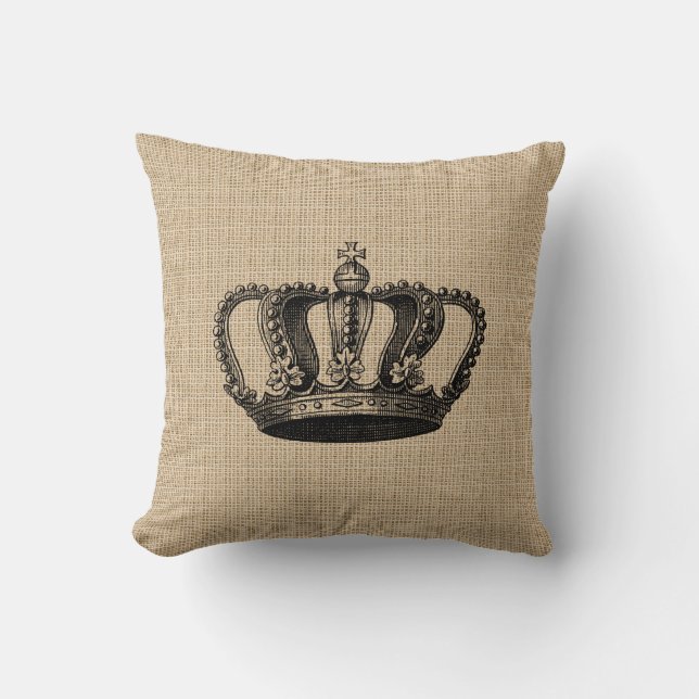 Coussin de la Couronne vintage (Recto)