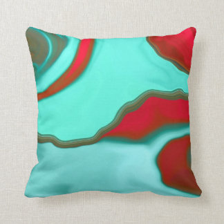 Coussin de la "eau Abstract2"