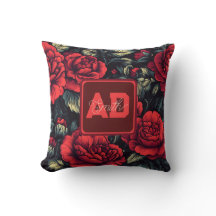 Coussin de la famille du Rose initial