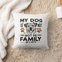 Coussin de la famille Furry