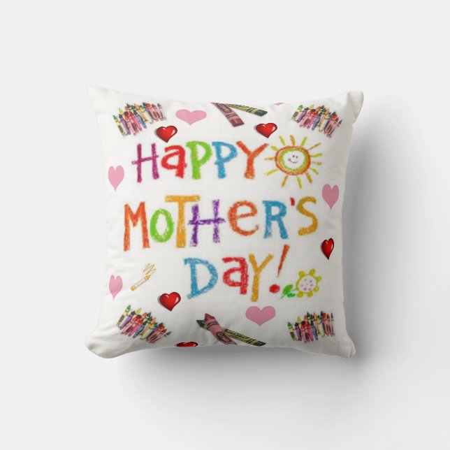 Coussin de la fête des mères (Recto)