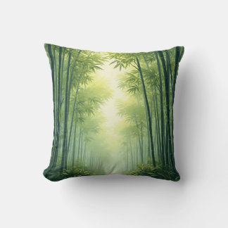 coussin de la forêt de bambou