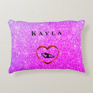 Coussin de la gymnastique de tambours personnalisé
