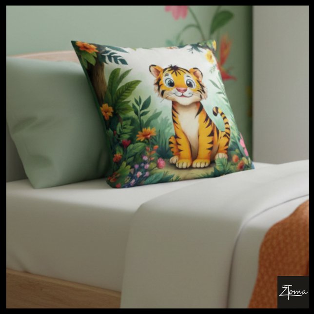 Coussin de la Jungle Majesté (Créateur téléchargé)