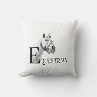 Coussin de la licorne du oeil latéral