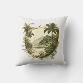 Coussin de la paix tropicale