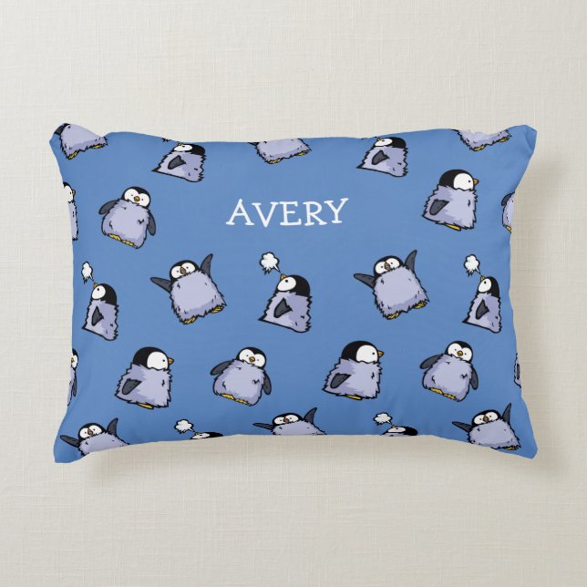 Coussin de la pouponnière de Motif de pingouin per (Devant)