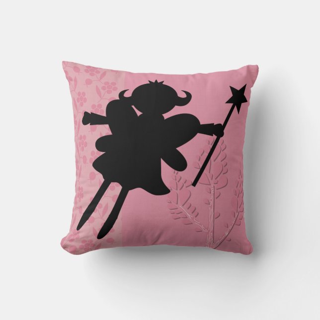 Coussin de la princesse Silhouette Fairy (Recto)