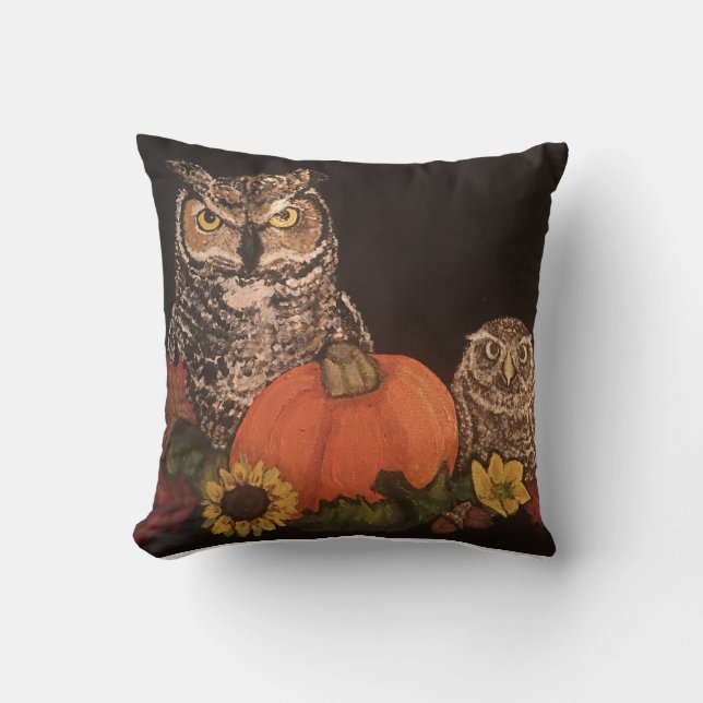 Coussin de la récolte d'automne (Recto)