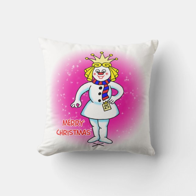 Coussin de la reine des neiges (Recto)