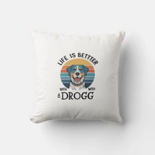 Coussin de la vie de chien