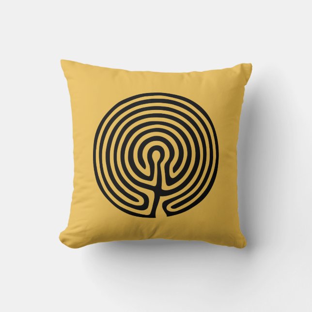 Coussin de labyrinthe (Recto)