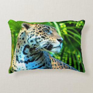Coussin de l'accent de Jaguar - Série de la faune