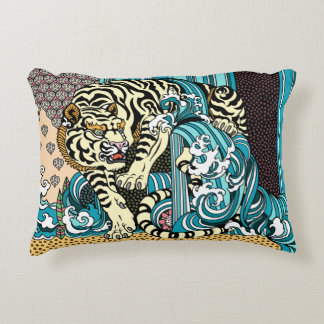 Coussin de l'accent du tigre blanc Feng Shui