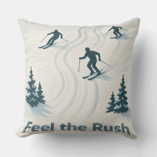 Coussin de lancer de ski Feel the Rush pour les am