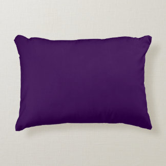 coussin de lancer élégant violet profond