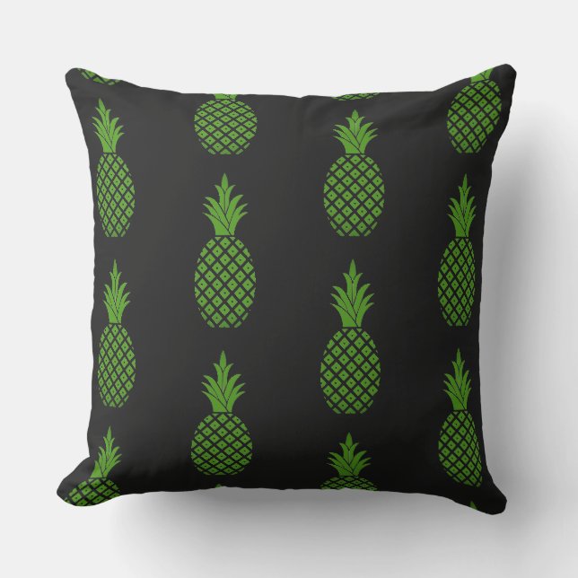 Coussin de lancer extérieur-Pineapples (Recto)