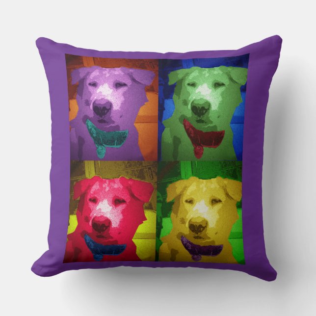 Coussin de lancer Foo (Recto)